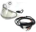 LS2 Strobe/FF386 Electric Snow Shield