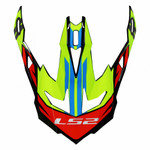 LS2 Subverter EVO Helmet Visor/Peak