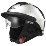 LS2 Rebellion OF590 Solid Motorcycle Half Helmet