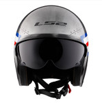 LS2 Spitfire Bomb Rider Open Face Motorcycle Helmet