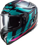 LS2 Challenger Carbon Flames Motorcycle Helmet