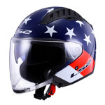 LS2 Copter American Open Face Motorcycle Helmet