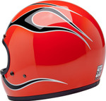 Biltwell Gringo Flame Competition Motorcycle Helmet