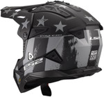 LS2 Gate II Battle Scar Youth MX Offroad Helmet