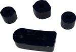 DK Custom Rider Black Floorboard Extensions (DKSFTM8-FLB-EXT)