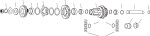 Eastern 1st and 2nd Gear Countershaft Washer (5 Pack) (A-35811-36)