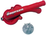 Boyesen Supercooler Red Water Pump Cover & Impeller Kit (WPK-06CR)