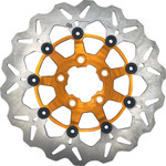 Galfer 11.5" Wave Rear Brake Rotor w/Orange Carrier (DF681CW-O)