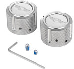 Figurati Logo Front Polished Axle Nut Cover (FD01-FAC-SS)