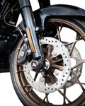 Figurati Front Axle Nut Covers | Black | American Flag (FD21R-FAC-BLK)