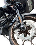 Figurati Front Axle Nut Covers | Black | American Flag (FD21R-FAC-BLK)