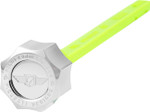 Figurati Curved Silver Magnetic Oil Dipstick (FD01-MAGDSTS-SM-SS)