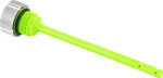 Figurati Knurled Silver Magnetic Oil Dipstick (FD01-MAGDSPP-KN-SS)