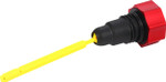 Figurati Performance Engine Oil Dipstick | Magnetic | Curved Red (FDP01-TCSM-R)