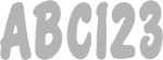 Hardline 3" Series 200 Silver Registration Lettering Kit (SIL200EC)
