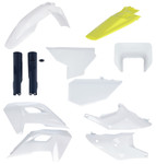 Acerbis White/Yellow Full Body Plastic Kit - Original 24 (2986650275)
