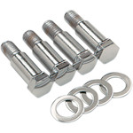 Gardner-Westcott Chrome Softail Shock Mounting Kit (C-80-127H)