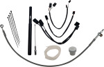 Fat Baggers Chrome EZ Install Kit for 16" Handlebars (109516)