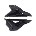 Acerbis Black Plastic Rear Side Panels (2986030001)