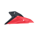 Acerbis Red/Black Plastic Rear Side Panels (2986031018)