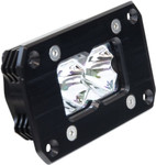 Heretic 2" 6-Series Flush Mount Clear LED Flood Pod Light (50203)