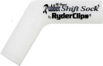 Ryder Clips Rubber Shift Sock | White (RSS-WHITE)