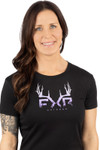 FXR Antler Premium Womens Short Sleeve T-Shirt