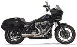 Bassani Short "Ripper" 2:1 Exhaust System w/Megaphone | Stainless (1S79SS)