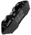 Hawg Halters Radial Mount 6-Piston Right Black Brake Caliper (RHRMAB6108)