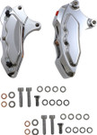 Hawg Halters 6-Piston Chrome Front Brake Calipers for 13" Rotors (FKDDCC6013)