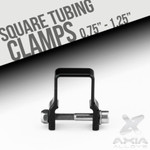 Axia 1" Square Tubing Black Strap Clamp (MODCLS1.0-BK)
