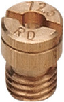 EBC #155 A-Bax Precision Keihin-Style Slot Head (KJ) Main Jet (4 Pack) (KJ155-4)