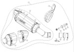 Akrapovic Carbon Fiber Slip-On Muffler | '25 Kawasaki Z900 (S-K9SO11-HZC)