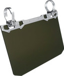 Axia 12" x 8" Silver Narrow Mount Dark Tinted Sun Visor (MODNDSVT-C)