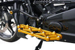 Arlen Ness Diamond Gold Driver Floorboards (410-056)