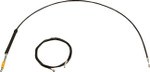 LA Choppers Black Vinyl Standard Cable Kit for 18"-20" Bars (LA-8063KT-19B)