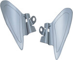 Kuryakyn Reflective Smoke Saddle Heat Shields (7181)