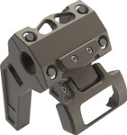 LA Choppers Bronze Single Gauge Mount for Performance Risers (LA-7397-00Z)