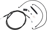 LA Choppers Midnight Standard Cable Kit for 12"-14" Bars (LA-8152KT-13M)