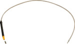 LA Choppers Stainless Clutch Cable for 18"-20" Handlebars (LA-8059C19)