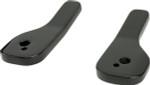 LA Choppers Mirror Drop Down Brackets (LA-9001-01B)