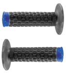 ProTaper Pillow Top Lite Black/Gray/Blue Twist Throttle Grips (024885)