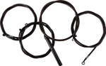 LA Choppers Midnight Complete Cable Kit for 12"-14" Bars (LA-8059KT2-13M)