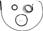 LA Choppers Black Complete PnP Upper Cable Kit for 18"-20" Bars (LA-8062KT3-19B)