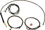 LA Choppers Midnight Complete PnP Cable Kit for 15"-17" Bars (LA-8059KT3-16M)