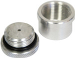 LA Choppers Aluminum Vented Gas Cap with Weld-On Bung (LA-7450-01)