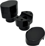 LA Choppers Black Springer Handlebar Riser Kit (LA-7410-02B)