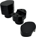 LA Choppers Black Springer Handlebar Riser Kit (LA-7410-03B)