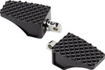 LA Choppers Black County Line Billet Male Mount Footpegs (LA-P100-00B)