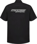 Moose Moose Offroad Shop Mens Button Up Short Sleeve Shirt